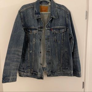levis vintage denim jacket xl